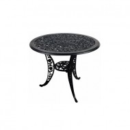 Ferforje Masa Yuvarlak Yaprak Desenli Ferforje Masa Yuvarlak Yaprak Desenli